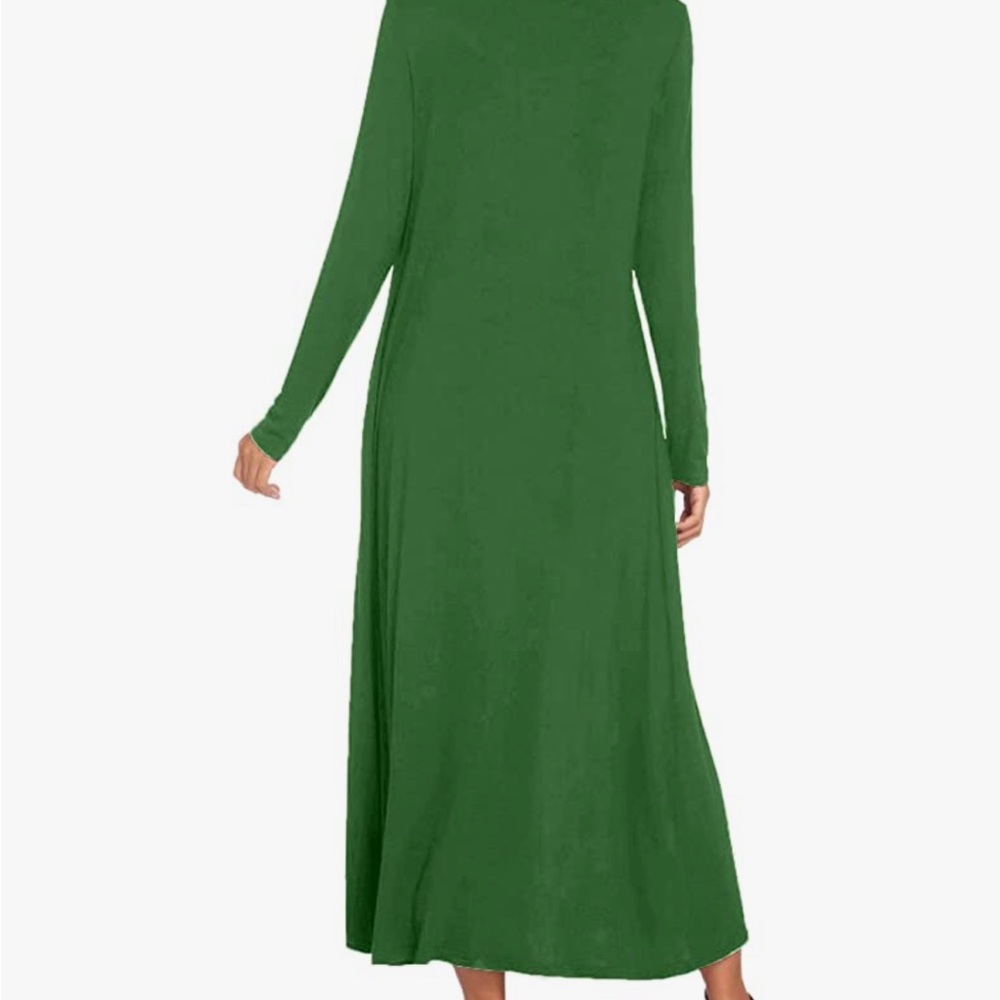 Women Floor Length Open Front Drape Cardigan Lightweight Long Sleeve - Picture 2 of 3